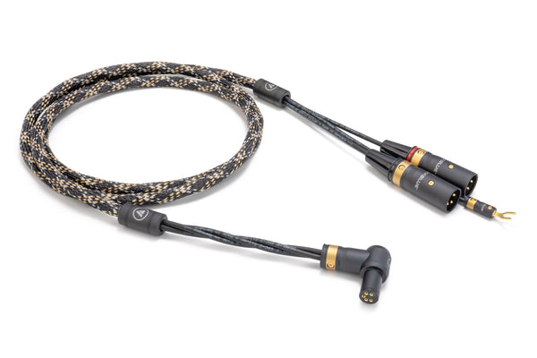 VIABLUE EPC-2 T8 5-PIN DIN SME 90 UP / XLR Phonokabel