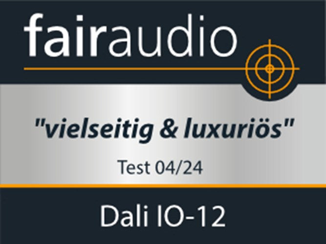 Zum DALI IO-12 meint Fairaudio.de: "Dali hat sein Versprechen gehalten. Chapeau!"
