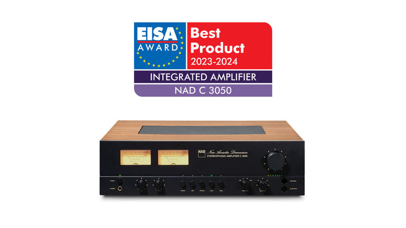 NAD C 3050 erhält EISA-Award 2023/24 in der Kategorie „Integrated Amplifier“