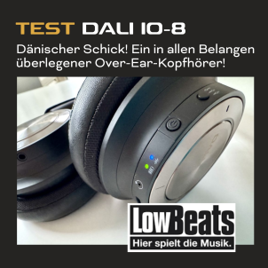Test DALI iO8: geschlossen-dynamischer BT-Over-Ear-Kopfhörer mit ANC