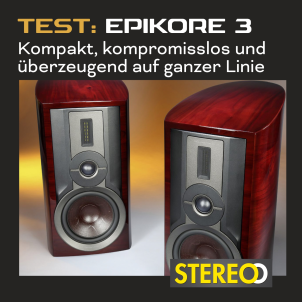 Die großen Brüder aus DALIs Epikore-Serie haben  im STEREO-Test beeindruckt. Kann die Kompaktbox  Epikore 3 ebenfalls überzeugen?