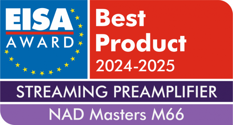 NAD M66 gewinnt EISA-Award 2024-2025