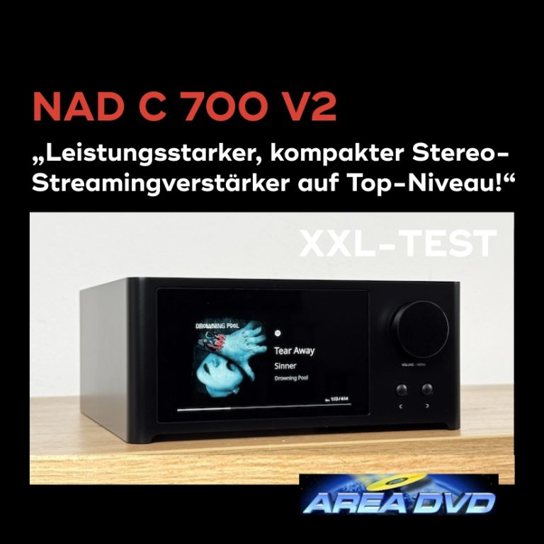NAD C 700 V2: Leistungsstarker Stereo-Streamingverstärker auf Top-Niveau – areadvd.de