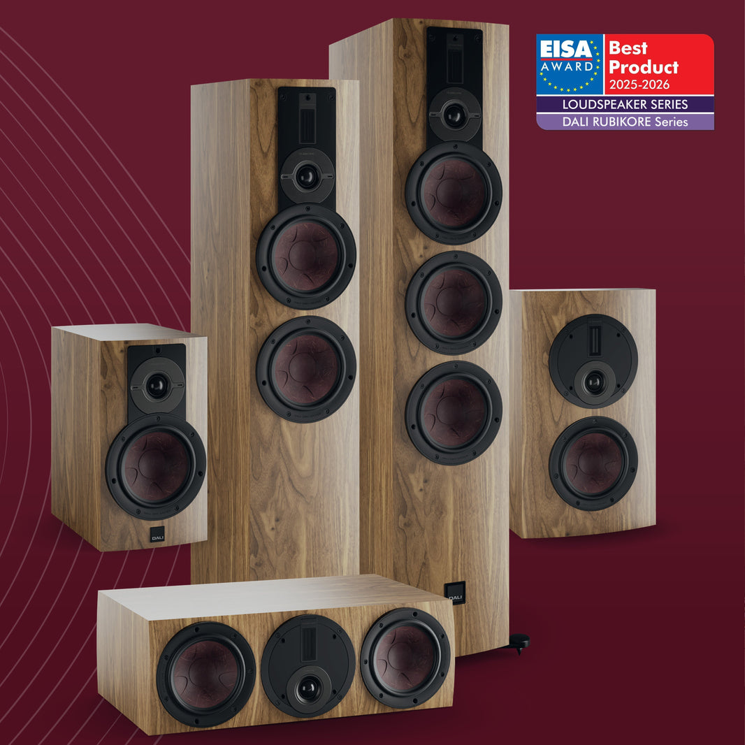 DALI RUBIKORE Serie gewinnt den EISA LOUDSPEAKER SERIES 2025–2026 Award!