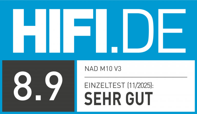 NAD M10 V3: Kompakt, komfortabel und klanglich kompremisslos – HiFi.de
