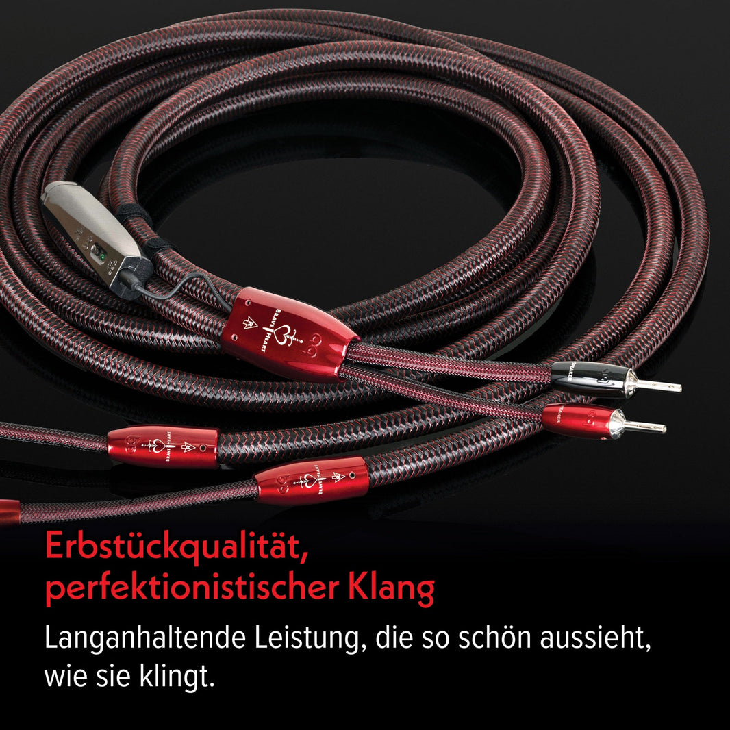 AudioQuest Brave Heart ZERO-Tech Lautsprecherkabel