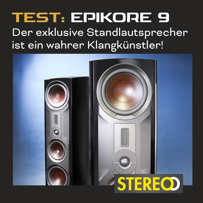 Die EPIKORE 9 - von der Zeitschrift STEREO getestet