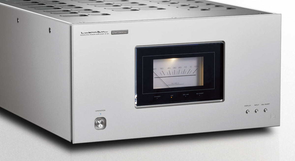 LUXMAN B-100 Centennial bei AREA DVD: Die ultimative Mono-Endstufe zum 100-jährigen Firmenjubiläum