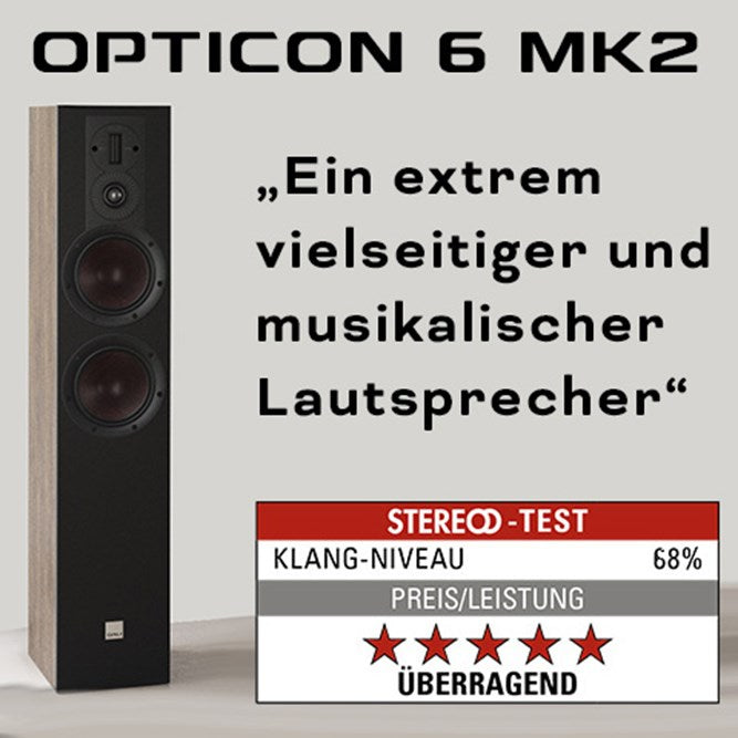 OPTICON 6 MK2: Fünf-Sterne-Test bei STEREO