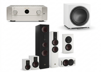 HEIMKINOANLAGE 5.1: MARANTZ CINEMA 50 + DALI OPTICON 6 MK2 + DALI OPTICON 2 MK2 + DALI OPTICON VOKAL MK2 + DALI SUB K-14 F