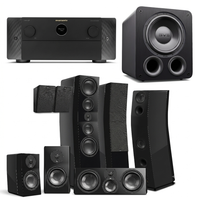Heimkinoanlage 5.1: MARANTZ  CINEMA 40 + SVS ULTRA EVOLUTION TOWER + SVS ULTRA EVOLUTION BOOKSHELF + SVS ULTRA EVOLUTION CENTER + SVS PB-3000 R|EVOLUTION