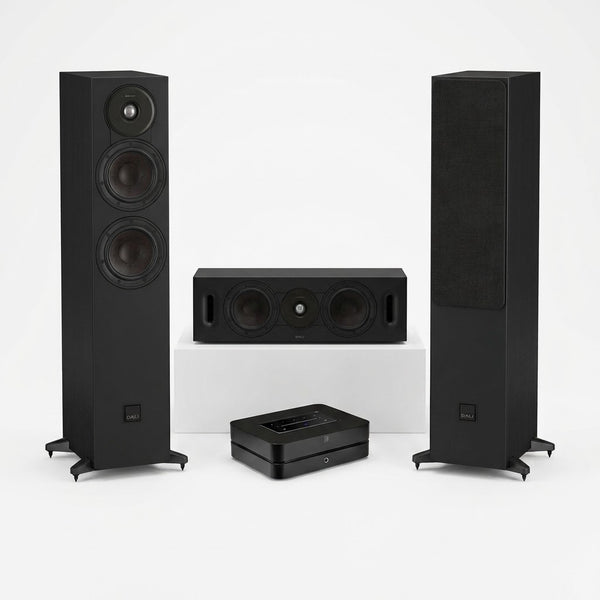STEREOANLAGE (3.0): DALI Sonik 5 + DALI Sonik Cinema + Bluesond Powernode N331