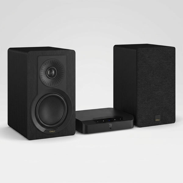 STEREOANLAGE (2.0): DALI KUPID + BLUESOUND POWERNODE EDGE