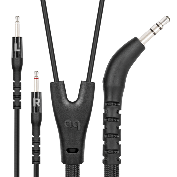 Audioquest NightBird Kopfhörer-Kabel 3,5mm auf 2x2,5 mm Klinke