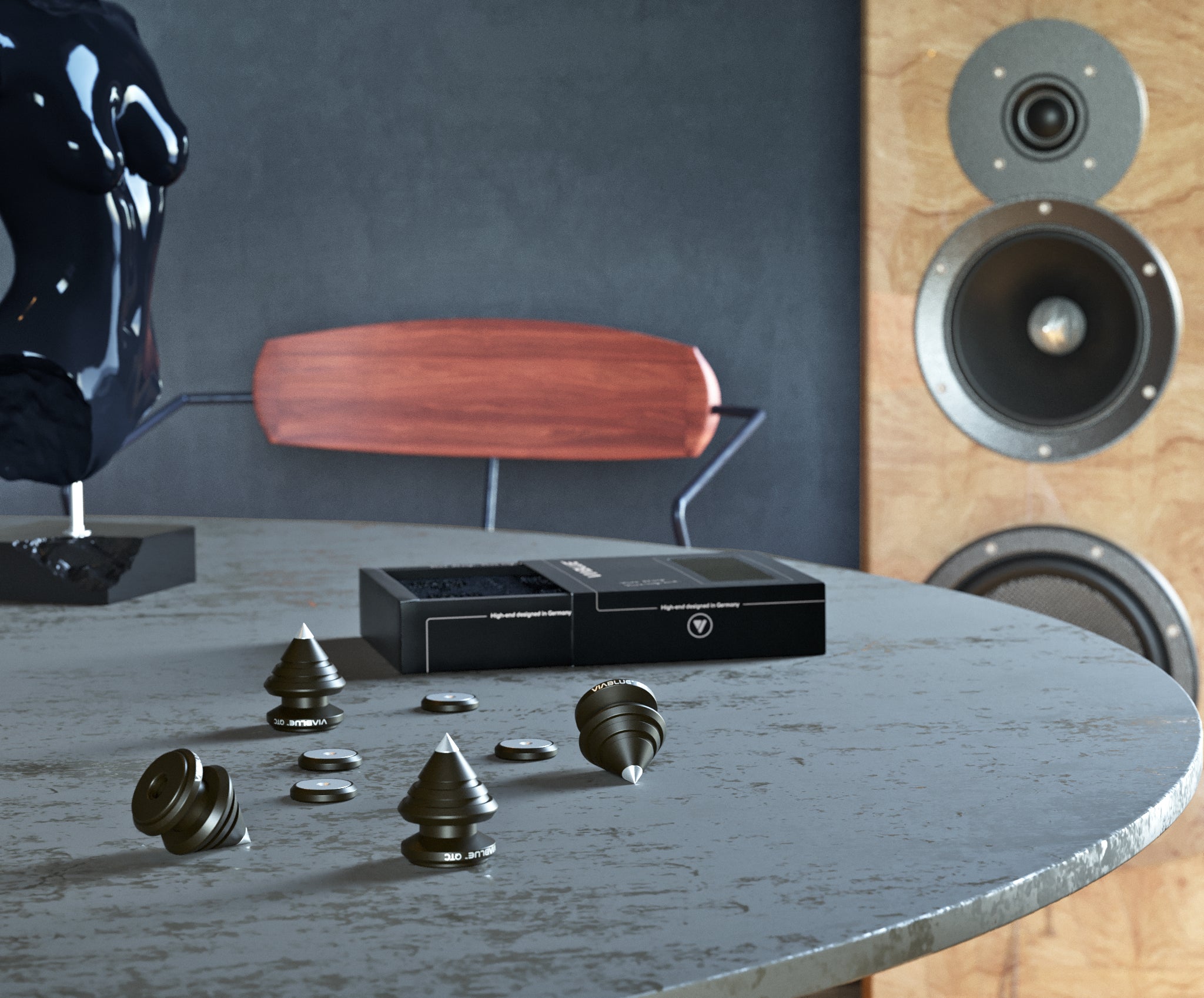 VIABLUE QTC XL SPIKES / 4 Stück