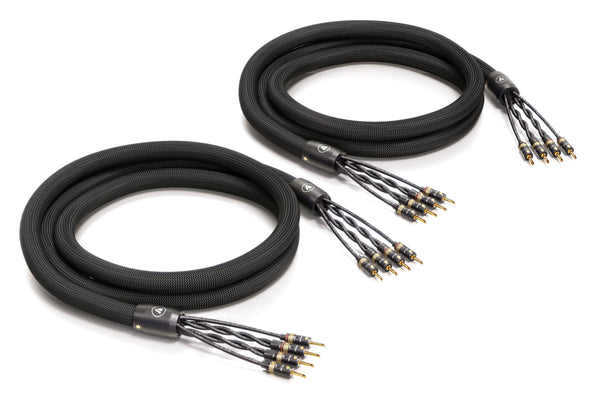 VIABLUE SC-6 AIR Bi-Amping T8 Banana