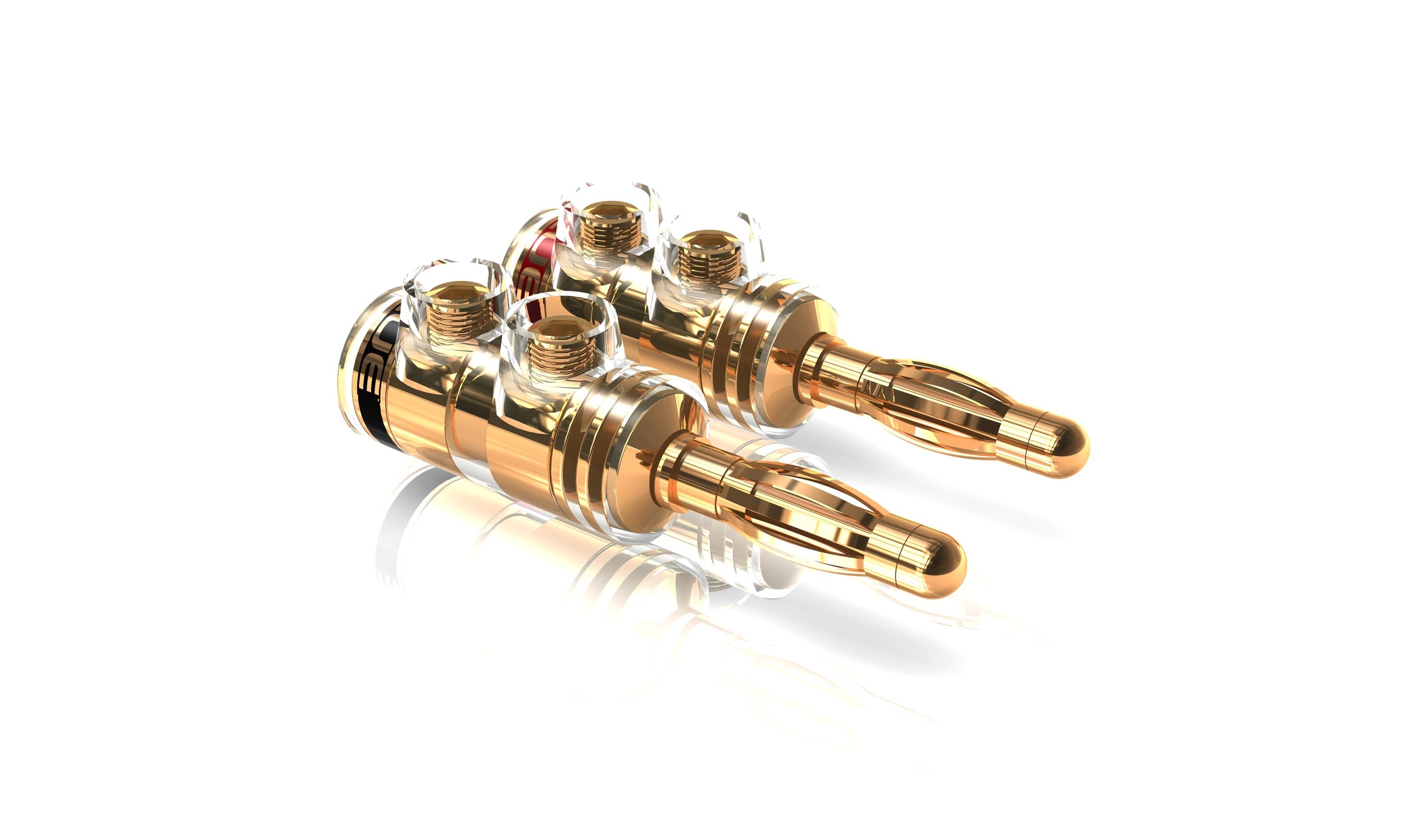 VIABLUE TS Bananenstecker Lamella / 2 Paare