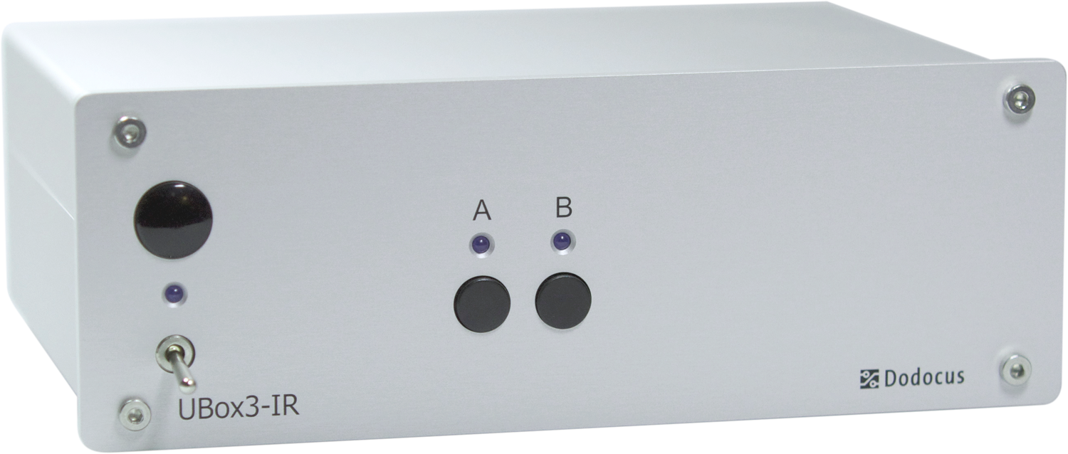 Dodocus UBox3-IR: Umschaltung mit IR-Fernbedienung