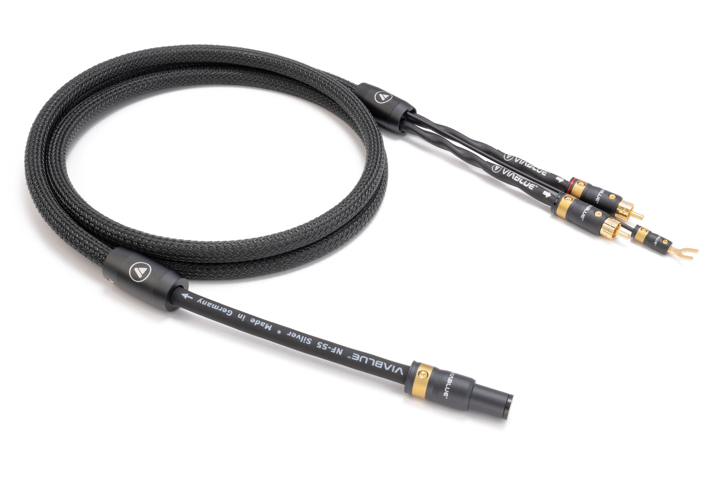 VIABLUE NF-S5 T8 5-PIN DIN SME / RCA Phonokabel